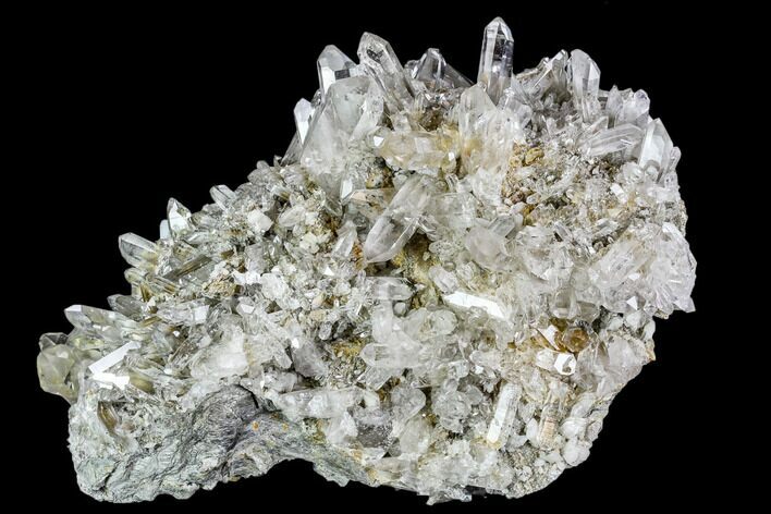 Quartz Crystals With Adularia - Hardangervidda, Norway #111476